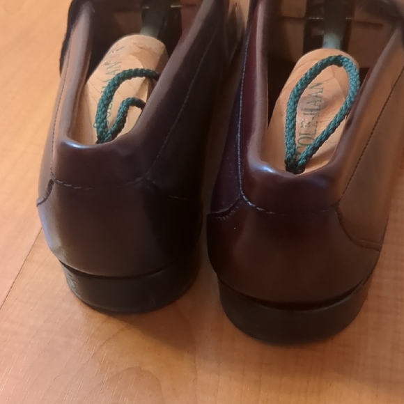 Cole Haan Brown Leather Slip-On Loafers - Picture 4 of 7